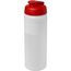 Baseline® Plus 750 ml Flasche mit Klappdeckel (transparent, rot) (Art.-Nr. CA104059)