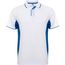 Montmelo Sport Poloshirt Unisex (weiss, royalblau) (Art.-Nr. CA105308)