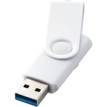 Rotate USB-Stick 3.0 aus Metall (Weiss) (Art.-Nr. CA105606)