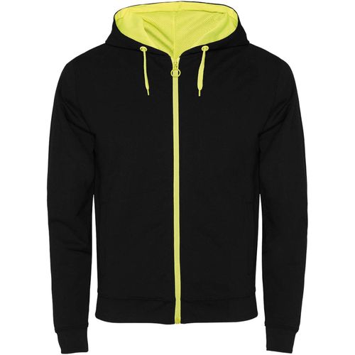 Fuji Kaputzensweatjacke Unisex (Art.-Nr. CA107194) - Sweatjacke aus ungebürstetem Fleec...