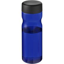 H2O Active® Eco Base 650 ml Sportflasche mit Drehdeckel (blau, schwarz) (Art.-Nr. CA107395)