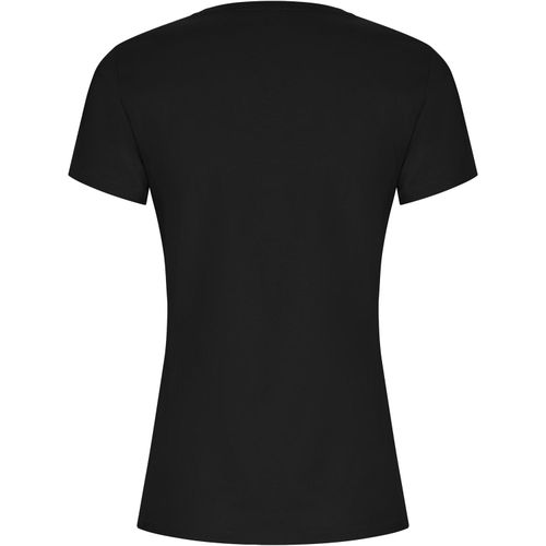 Golden T-Shirt für Damen (Art.-Nr. CA110844) - Figurbetontes Kurzärmliges T-Shirt au...