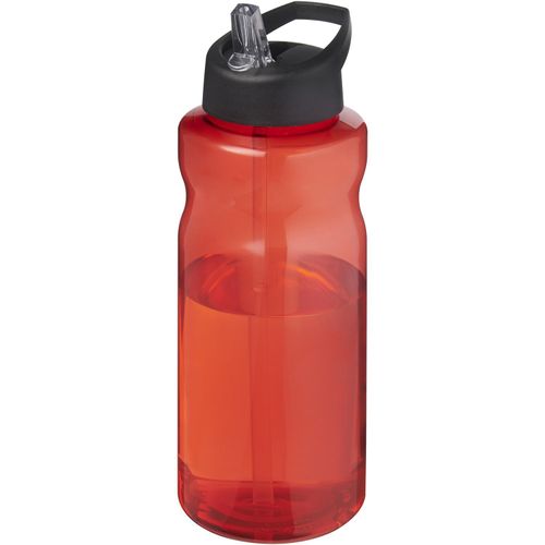H2O Active® Eco Big Base 1L Sportflasche mit Ausgussdeckel (Art.-Nr. CA113552) - Einwandige Sportflasche hergestellt aus...