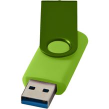 Rotate USB-Stick 3.0 aus Metall (limone) (Art.-Nr. CA116174)