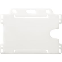 Vega Kartenhalter aus Kunststoff (klar mattiert) (Art.-Nr. CA116260)