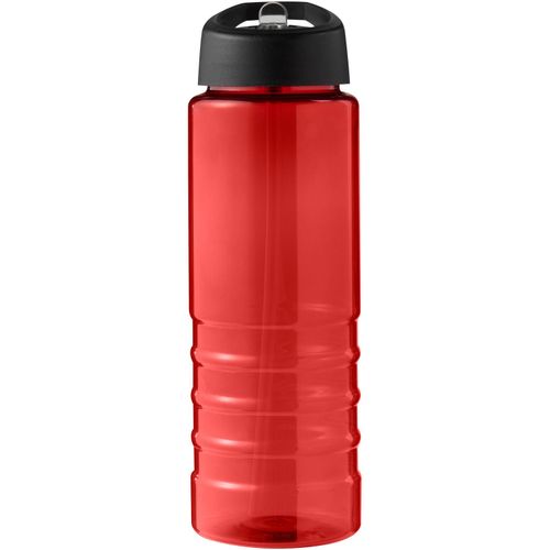 H2O Active® Eco Treble 750 ml Sportflasche mit Stülpdeckel (Art.-Nr. CA117458) - Einwandige Sportflasche mit geripptem...