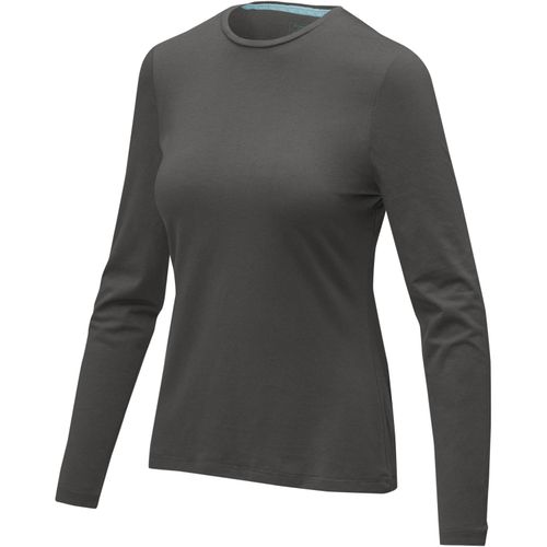 Ponoka Langarmshirt für Damen (Art.-Nr. CA119044) - Das langärmelige GOTS-Bio-T-Shirt vo...