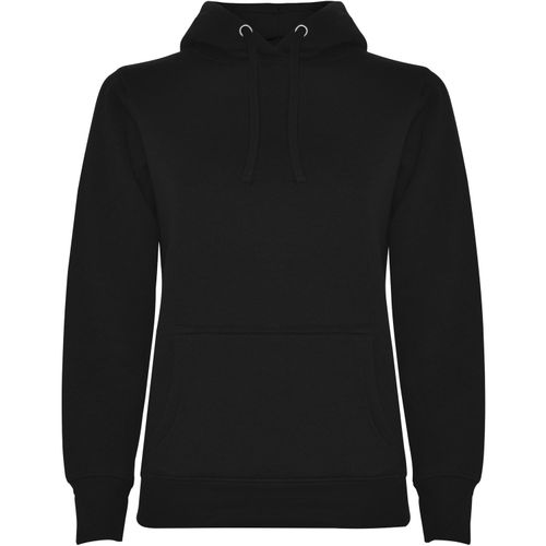 Urban Kapuzenpullover für Damen (Art.-Nr. CA121356) - Figurbetontes Sweatshirt mit zweifarbige...