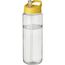 H2O Active® Vibe 850 ml Sportflasche mit Ausgussdeckel (transparent, gelb) (Art.-Nr. CA121409)