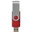 Rotate USB-Stick (rot, silber) (Art.-Nr. CA121491)