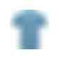 Azurite T-Shirt aus GOTS-zertifizierter Bio-Baumwolle für Herren (Art.-Nr. CA124563) - Das kurzärmelige GOTS-Bio-T-Shirt f...