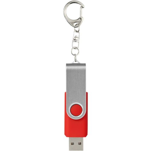 Rotate mit Schlüsselanhänger USB-Stick (Art.-Nr. CA126087) - Klassisches Modell. Schutz durch drehbar...