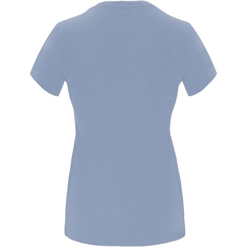 Capri T-Shirt für Damen (Art.-Nr. CA129979) - Tailliertes kurzärmeliges T-Shirt f...