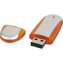 Memo USB-Stick (orange, silber) (Art.-Nr. CA130581)