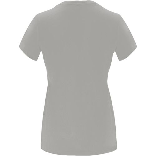 Capri T-Shirt für Damen (Art.-Nr. CA134234) - Tailliertes kurzärmeliges T-Shirt f...