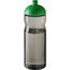 H2O Active® Eco Base 650 ml Sportflasche mit Stülpdeckel (kohle, hellgrün) (Art.-Nr. CA137090)