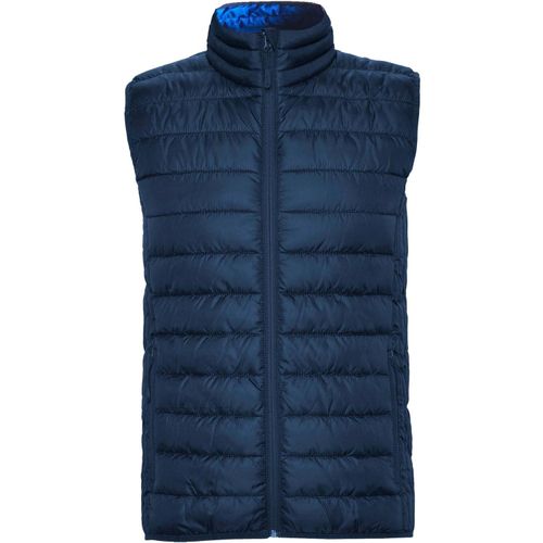 Oslo isolierter Bodywarmer für Kinder (Art.-Nr. CA138322) - Steppweste für Kinder. Umgekehrte Reiß...