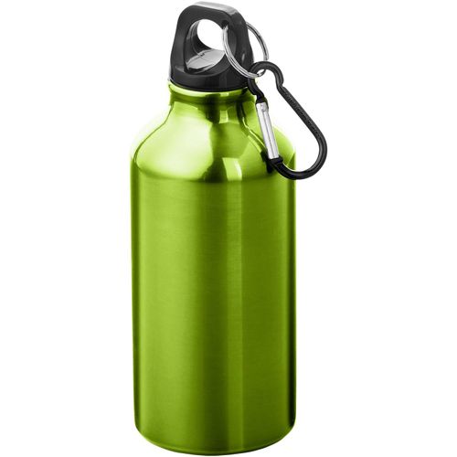 Oregon 400 ml Aluminium Trinkflasche mit Karabinerhaken (Art.-Nr. CA138929) - Mit dieser robusten und dennoch leichten...