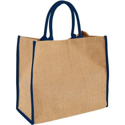 Harry farbige Jute Tragetasche 25L (Art.-Nr. CA143119) - Die Harry Tragetasche mit ihren verspiel...