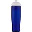 H2O Active® Eco Tempo 700 ml Sportflasche mit Stülpdeckel (weiss, blau) (Art.-Nr. CA143235)