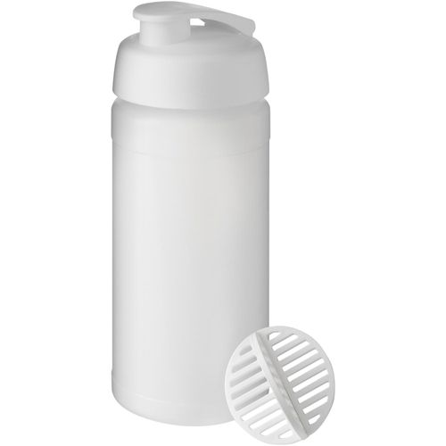 Baseline Plus 500 ml Shakerflasche (Art.-Nr. CA144041) - Einwandige Sportflasche mit Shaker-Ball...