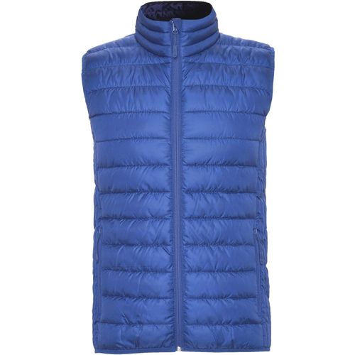 Oslo isolierter Bodywarmer für Kinder (Art.-Nr. CA144054) - Steppweste für Kinder. Umgekehrte Reiß...