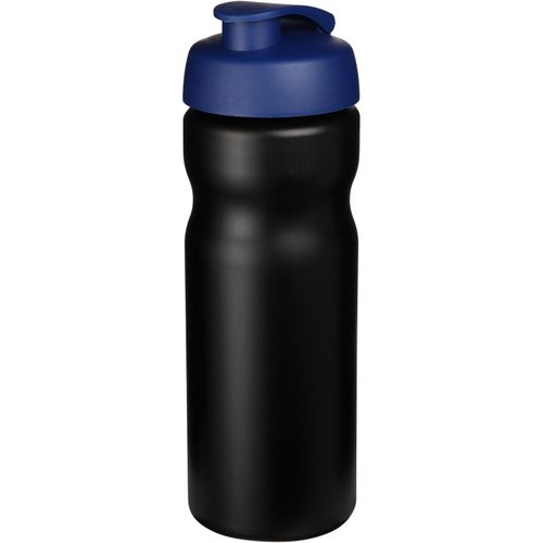 Baseline® Plus 650 ml Sportflasche mit Klappdeckel (Art.-Nr. CA146112) - Einwandige Sportflasche. Verfügt üb...