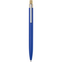 Nooshin Kugelschreiber aus recyceltem Aluminium (blau) (Art.-Nr. CA147354)
