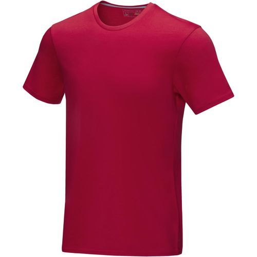 Azurite T-Shirt aus GOTS-zertifizierter Bio-Baumwolle für Herren (Art.-Nr. CA150779) - Das kurzärmelige GOTS-Bio-T-Shirt f...