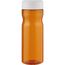 H2O Active® Eco Base 650 ml Sportflasche mit Drehdeckel (orange, weiss) (Art.-Nr. CA150866)