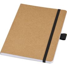 Berk Notizbuch aus recyceltem Papier (Schwarz) (Art.-Nr. CA153388)