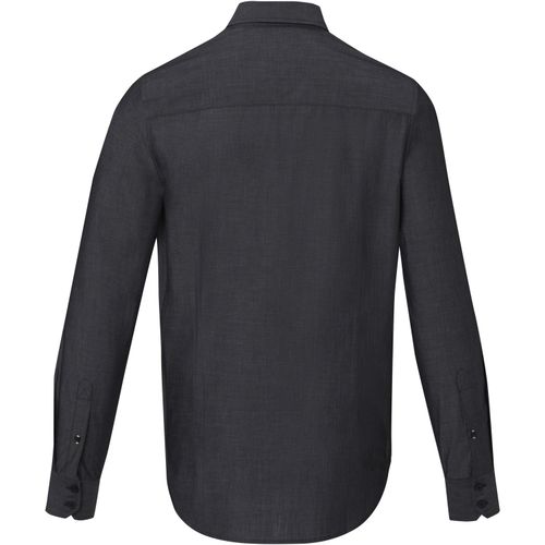 Cuprite Langarm Shirt aus GOTS-zertifizierter Bio-Baumwolle für Herren (Art.-Nr. CA157788) - Das langärmelige GOTS-Biohemd für Herr...
