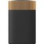 SCX.design S31 Lautsprecher Clever aus Holz mit Leuchtlogo (schwarz, natur) (Art.-Nr. CA158258)