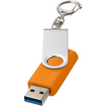 Rotate USB-Stick 3.0 mit Schlüsselanhänger (orange) (Art.-Nr. CA161072)