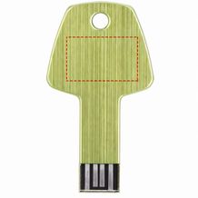 USB-Stick Schlüssel [4GB] (grün) (Art.-Nr. CA161701)