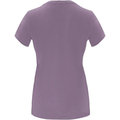 Capri T-Shirt für Damen (Art.-Nr. CA168471) - Tailliertes kurzärmeliges T-Shirt f...