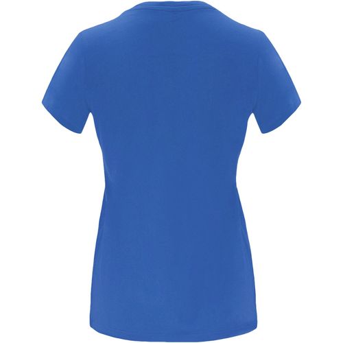 Capri T-Shirt für Damen (Art.-Nr. CA169257) - Tailliertes kurzärmeliges T-Shirt f...