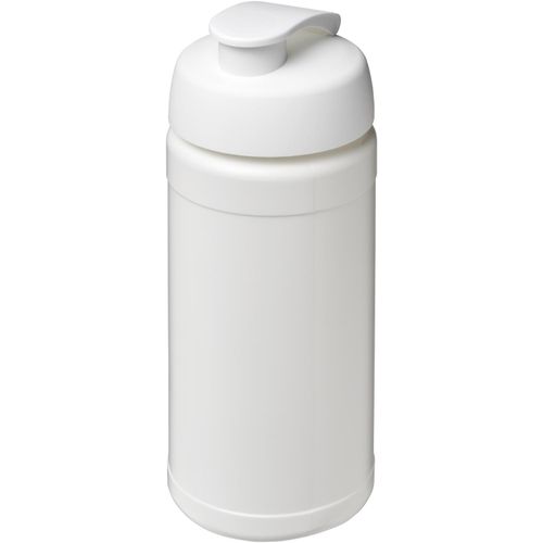 Baseline® Plus 500 ml Sportflasche mit Klappdeckel (Art.-Nr. CA172429) - Einwandige Sportflasche. Verfügt üb...