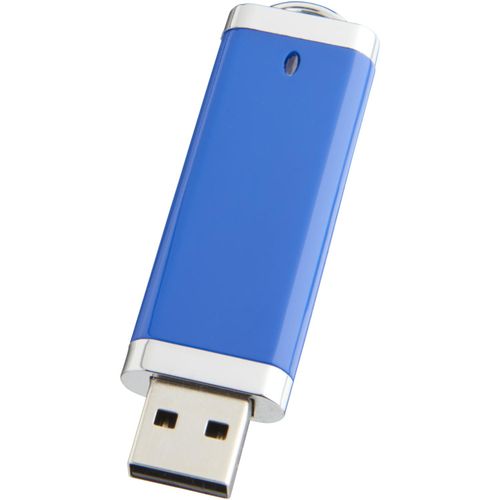 Flat USB-Stick (Art.-Nr. CA173931) - Flat USB-Stick. Die silbernen Details...