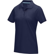 Graphite Poloshirt aus Bio-Baumwolle für Damen (navy) (Art.-Nr. CA174067)