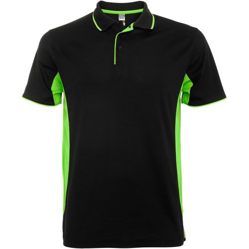 Montmelo Sport Poloshirt Unisex (Art.-Nr. CA174616) - Zweifarbige Kombination. Strickkragen...