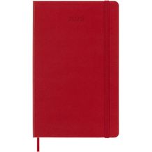 Moleskine Hardcover 12 Monate Wochenkalender L (scharlachrot) (Art.-Nr. CA175180)