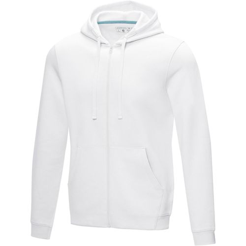 Ruby Hoodie mit durchgehendem Reißverschluss aus Bio-Material für Herren (Art.-Nr. CA176165) - Der Ruby recycled Kapuzenpullover fü...