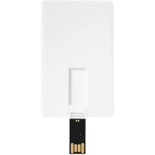 Slim Credit Card USB-Stick (Weiss) (Art.-Nr. CA176800)
