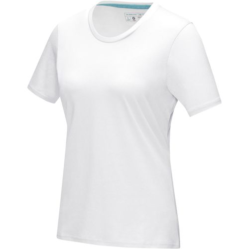 Azurite T-Shirt aus Bio-Baumwolle für Damen (Art.-Nr. CA177520) - Das kurzärmelige Bio-T-Shirt für Damen...