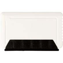 Freeze Eiskratzer in Kreditkartengröße mit Gummi (weiß) (Art.-Nr. CA179630)