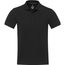 Emerald Aware Polo Unisex aus recyceltem Material (Schwarz) (Art.-Nr. CA181278)