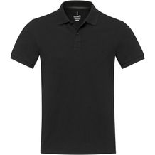 Emerald Aware Polo Unisex aus recyceltem Material (Schwarz) (Art.-Nr. CA181278)