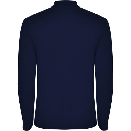 Estrella Langarm Poloshirt für Herren (Art.-Nr. CA182666) - Langärmeliges Poloshirt mit gerippte...