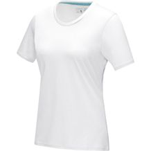 Azurite T-Shirt aus GOTS-zertifizierter Bio-Baumwolle für Damen (Weiss) (Art.-Nr. CA184960)